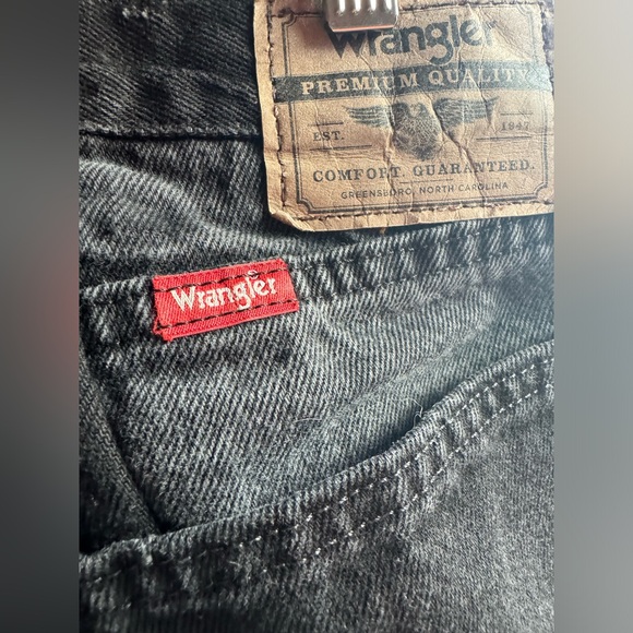 Ark Reworks Wrangler Two Tone Flare Denim - Picture 5 of 9